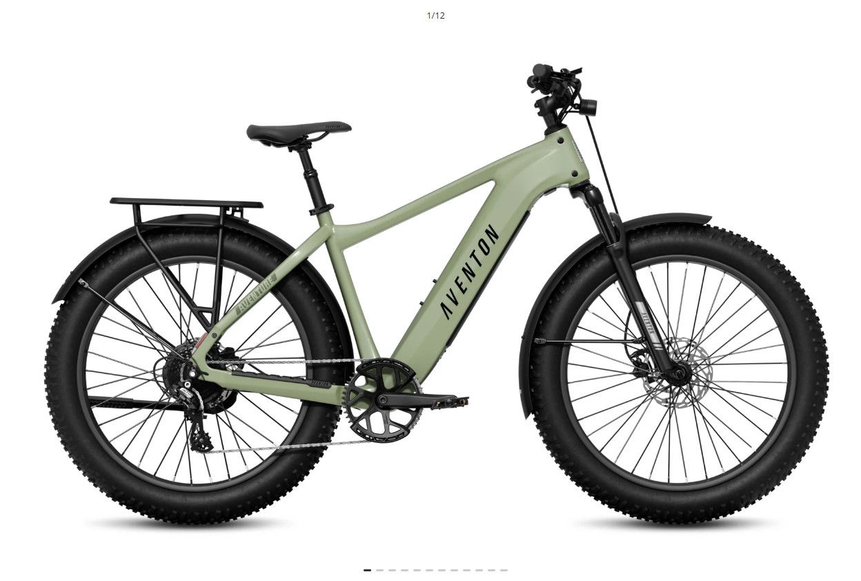 Aventon Aventure 3 Step-Over, Color: Matcha, Size: Regular