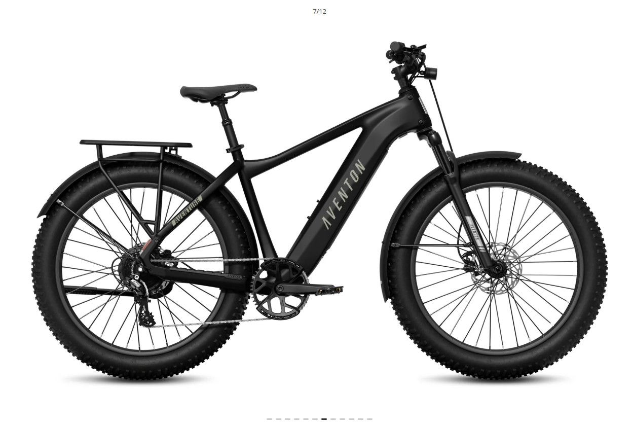 Aventon Aventure 3 Step-Over, Color: Stealth, Size: Regular