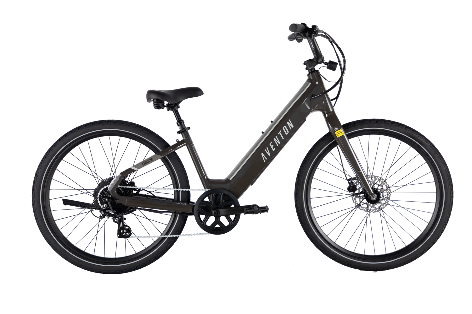 Aventon Pace 4 Step-Through, Color: Flint, Size: Regular