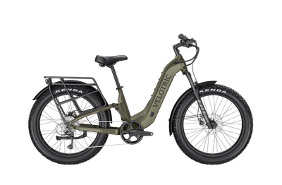 Velotric Nomad 2X Step-Thru in Olive