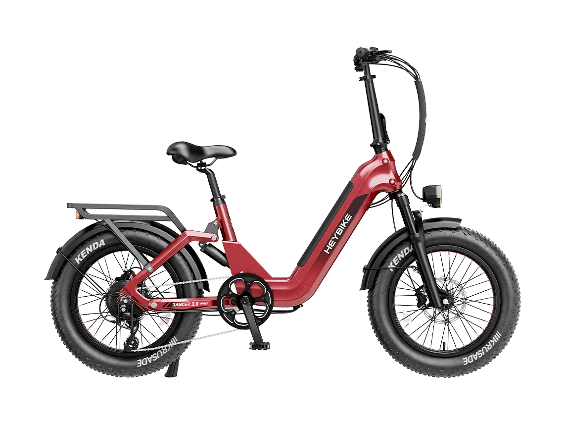 Heybike Ranger 3 Pro, Color: Ruby Red