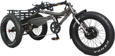 Trivel E-Azteca Fat Etrike in grey
