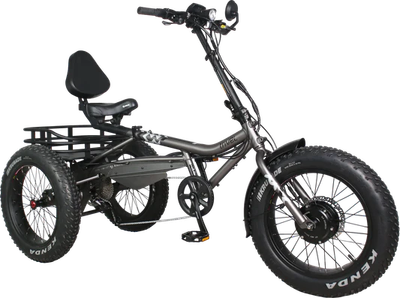 Trivel E-Azteca Fat Etrike in grey