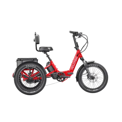 Velotric Triker Etrike in Red