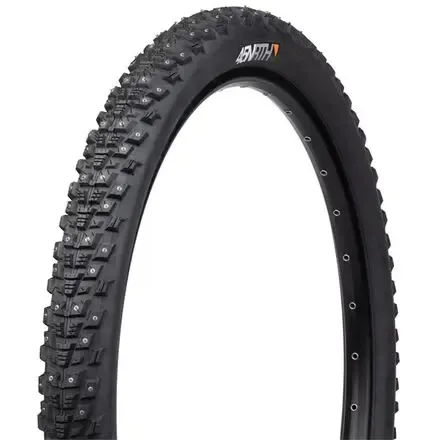 45NRTH Kahva Tire - 27.5 x 2.1, Tubeless, Folding, Black, 60 TPI, 240 Concave Carbide Studs