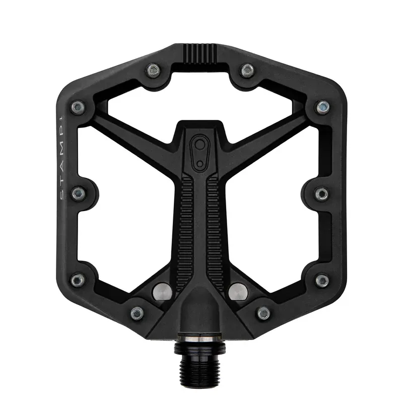 Crankbros Pedals - Stamp 1 - Large, Color: Black