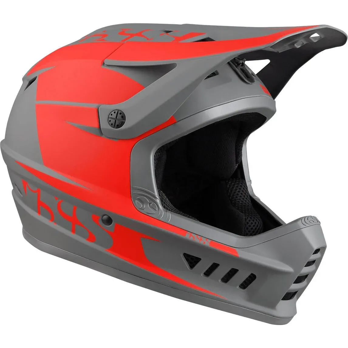IXS Xact Evo Full Face Helmet - Red - XS