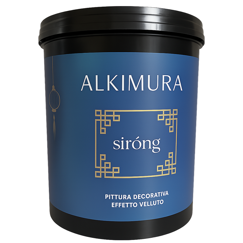 Sīróng - Pittura Decorativa effetto Velluto - Bianco - 1lt