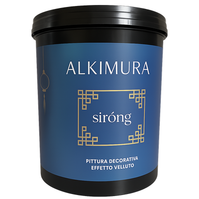 Sīróng - Pittura Decorativa effetto Velluto - Bianco - 1lt
