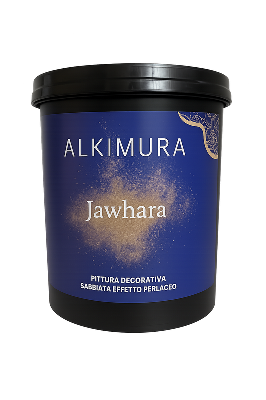 Jawhara -Pittura Decorativa lievemente sabbiata ad effetto Perlaceo - Colorato - 1lt