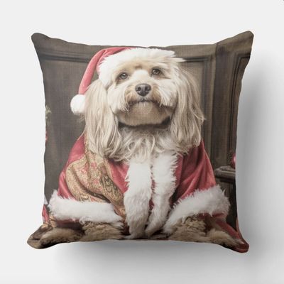 NANO CUSCINO CHRISTMAS EFFETTO VELLUTO IMBOTTITO 55X55 NANO CUSCINO CHRISTMAS EFFETTO VELLUTO IMBOTTITO 55X55