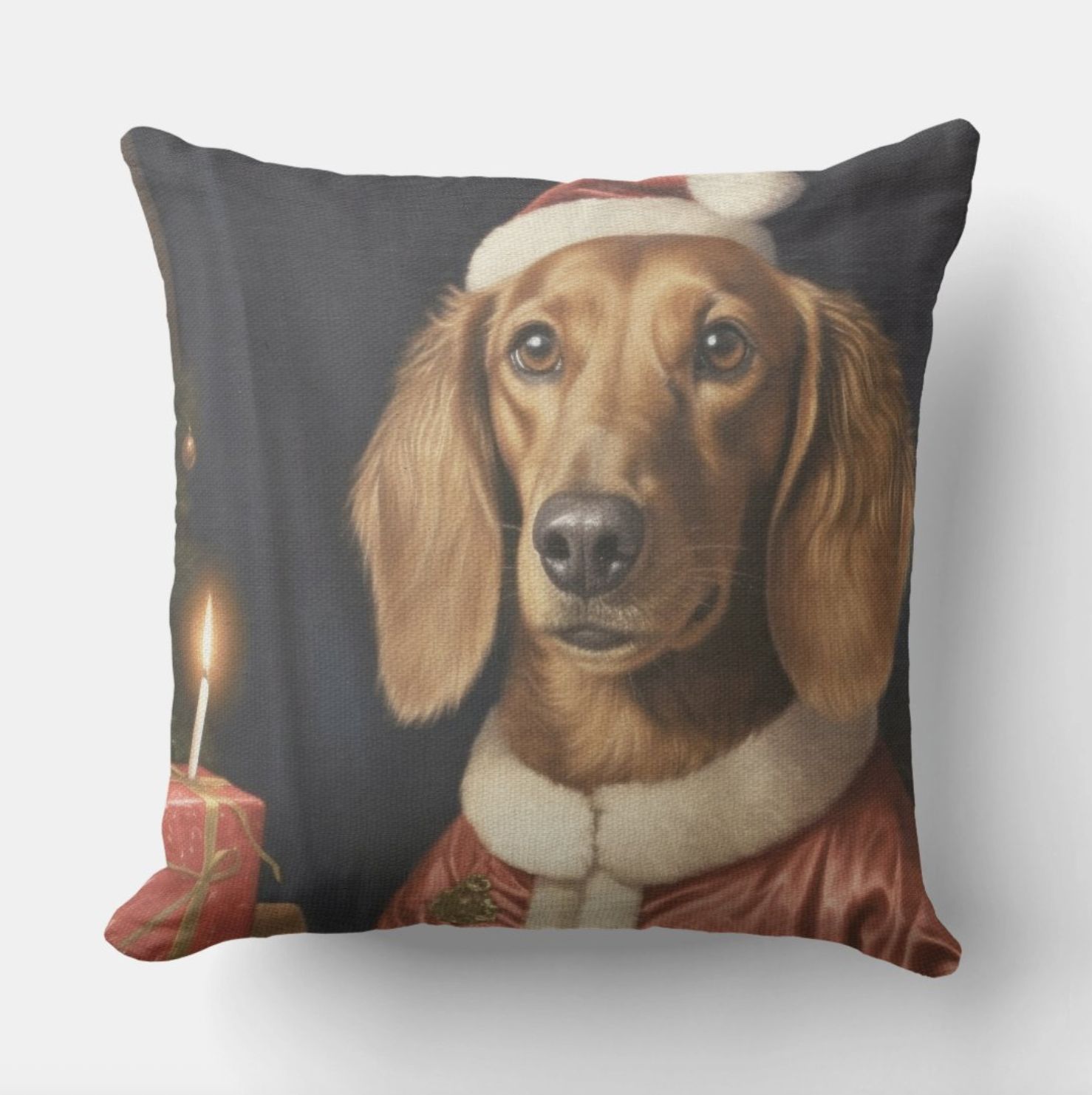 TELLO CHRISTMAS CUSCINO EFFETTO VELLUTO IMBOTTITO 55X55 TELLO CHRISTMAS CUSCINO EFFETTO VELLUTO IMBOTTITO 55X55