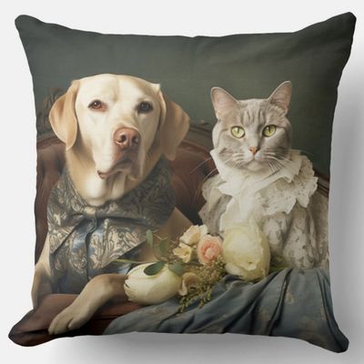 CUSCINO CANE GATTO EFFETTO VELLUTO IMBOTTITO 55X55 CUSCINO CANE GATTO EFFETTO VELLUTO IMBOTTITO 55X55