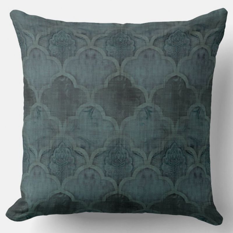 CUSCINO TAPIS EFFETTO VELLUTO IMBOTTITO 55X55