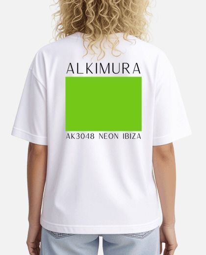 T-SHIRT OVERSIZE DONNA ALKIMURA AK3048 NEON IBIZA T-SHIRT OVERSIZE DONNA ALKIMURA AK3048 NEON IBIZA