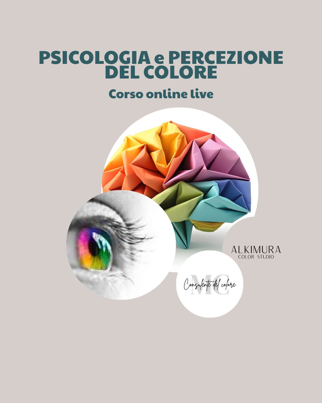CORSO INDIVIDUALE PERCEZIONE DEL COLORE e PSICOLOGIA DEL COLORE ONLINE