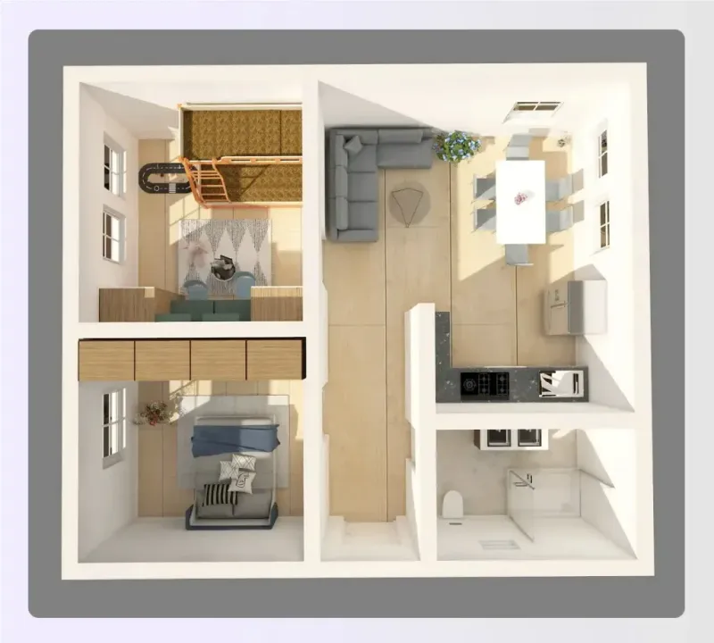 Progetto Interior online - 3 stanze Progetto Interior online - 3 stanze