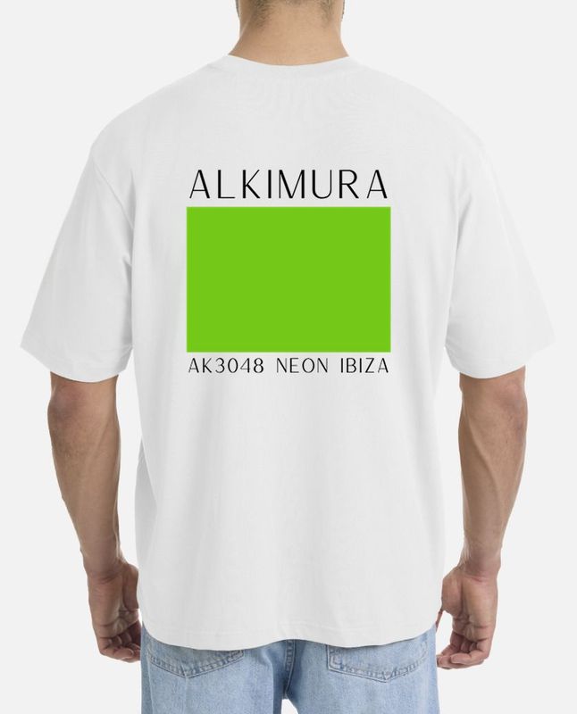 T-SHIRT OVERSIZE UOMO ALKIMURA AK3048 NEON IBIZA T-SHIRT OVERSIZE UOMO ALKIMURA AK3048 NEON IBIZA