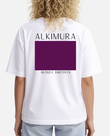 T-SHIRT OVERSIZE DONNA ALKIMURA AK3024 AMETISTA T-SHIRT OVERSIZE DONNA ALKIMURA AK3024 AMETISTA