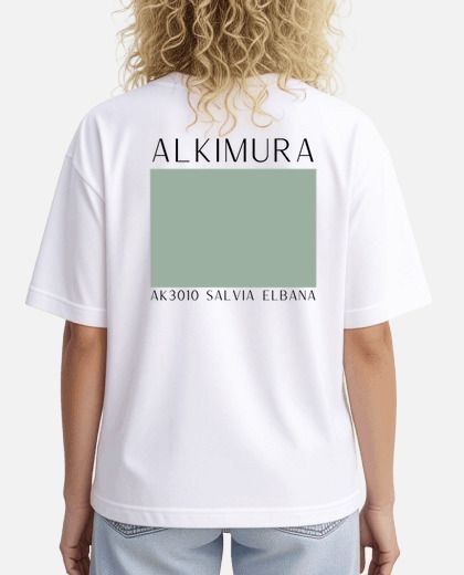 T-SHIRT OVERSIZE DONNA ALKIMURA AK3010 SALVIA ELBANA T-SHIRT OVERSIZE DONNA ALKIMURA AK3010 SALVIA ELBANA