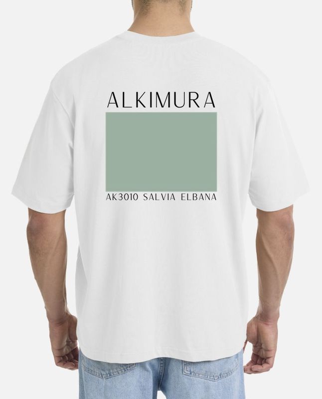 T-SHIRT OVERSIZE UOMO ALKIMURA K3010 SALVIA ELBANA T-SHIRT OVERSIZE UOMO ALKIMURA K3010 SALVIA ELBANA