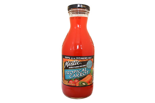 MISTIC JUICES 24/16 OZ TROPICAL CARROT (BLACK TOP)