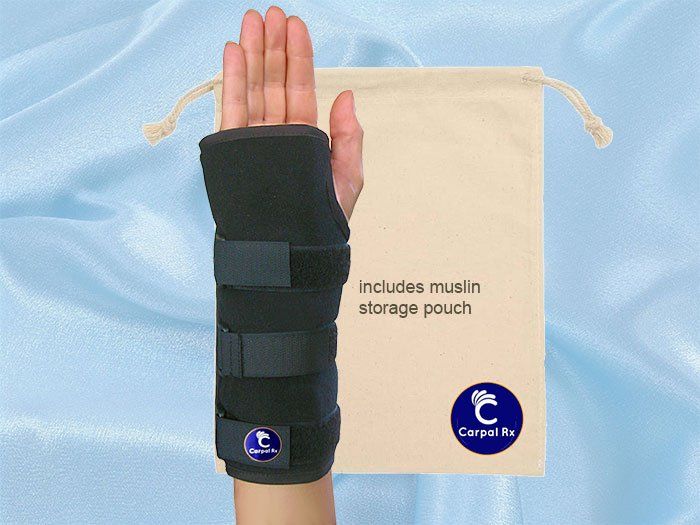Carpal Tunnel Night Brace by CarpalRx (One size fits all, L or R)