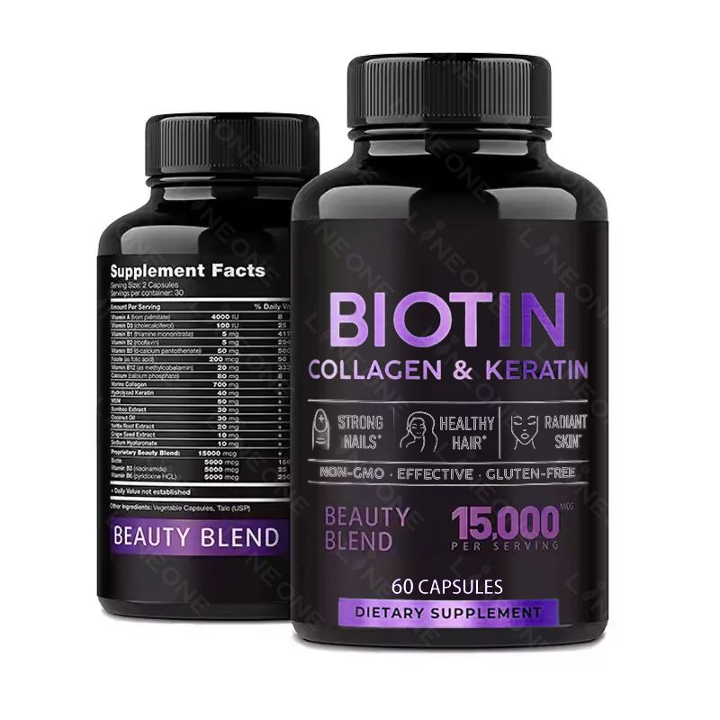 Biotin with Collagen and Keratin