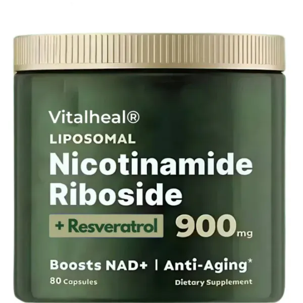 NAD+ Nicotinamide Riboside Supplement Energy Support - 80 Capsules