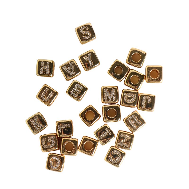 Letter Block Charms