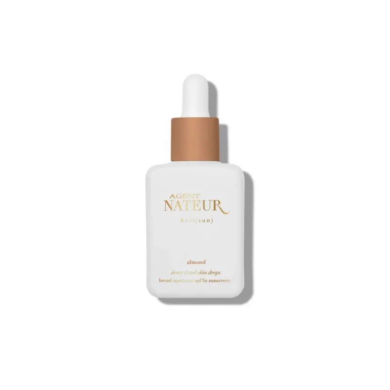 Holi (Sun) SPF 50 Dewy Tinted Skin Drops - Almond