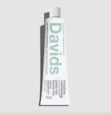 Davids Hydroxi™ sensitive+whitening nano-hydroxyapatite premium toothpaste / peppermint Davids Hydroxi™ sensitive+whitening nano-hydroxyapatite premium toothpaste / peppermint