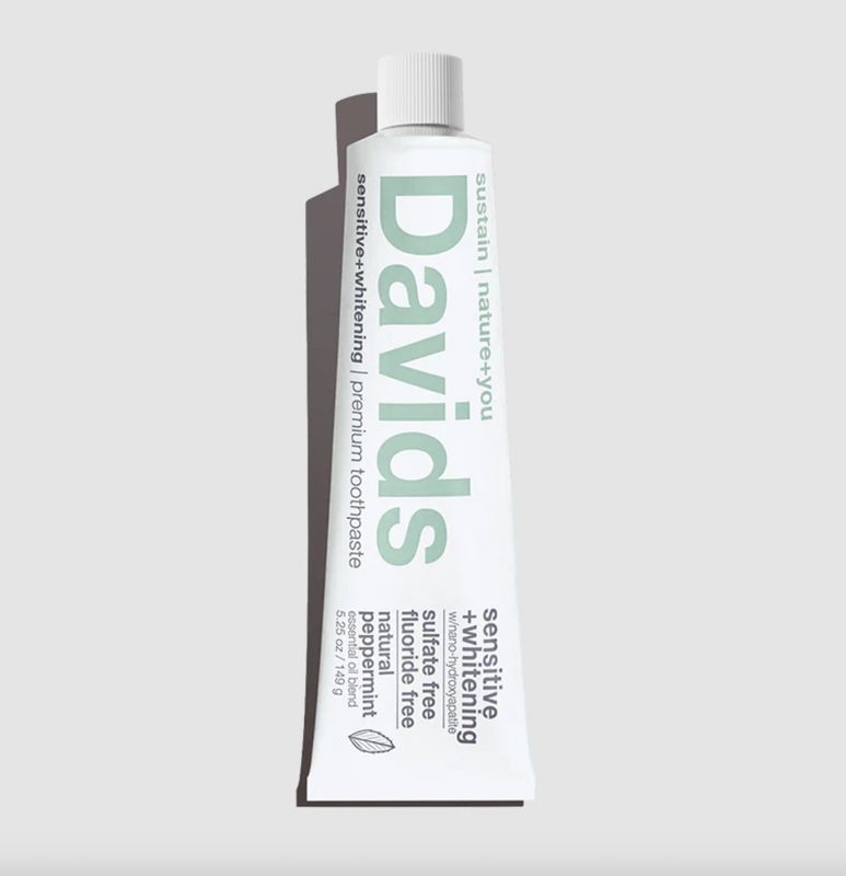 Davids Hydroxi™ sensitive+whitening nano-hydroxyapatite premium toothpaste / peppermint