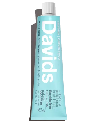Davids premium toothpaste / spearmint