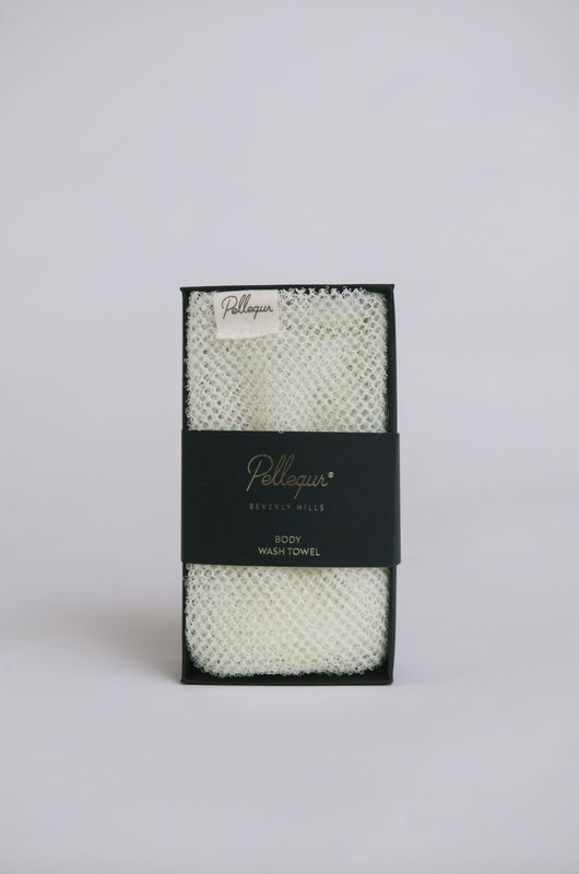 Body Wash Towel Beige
