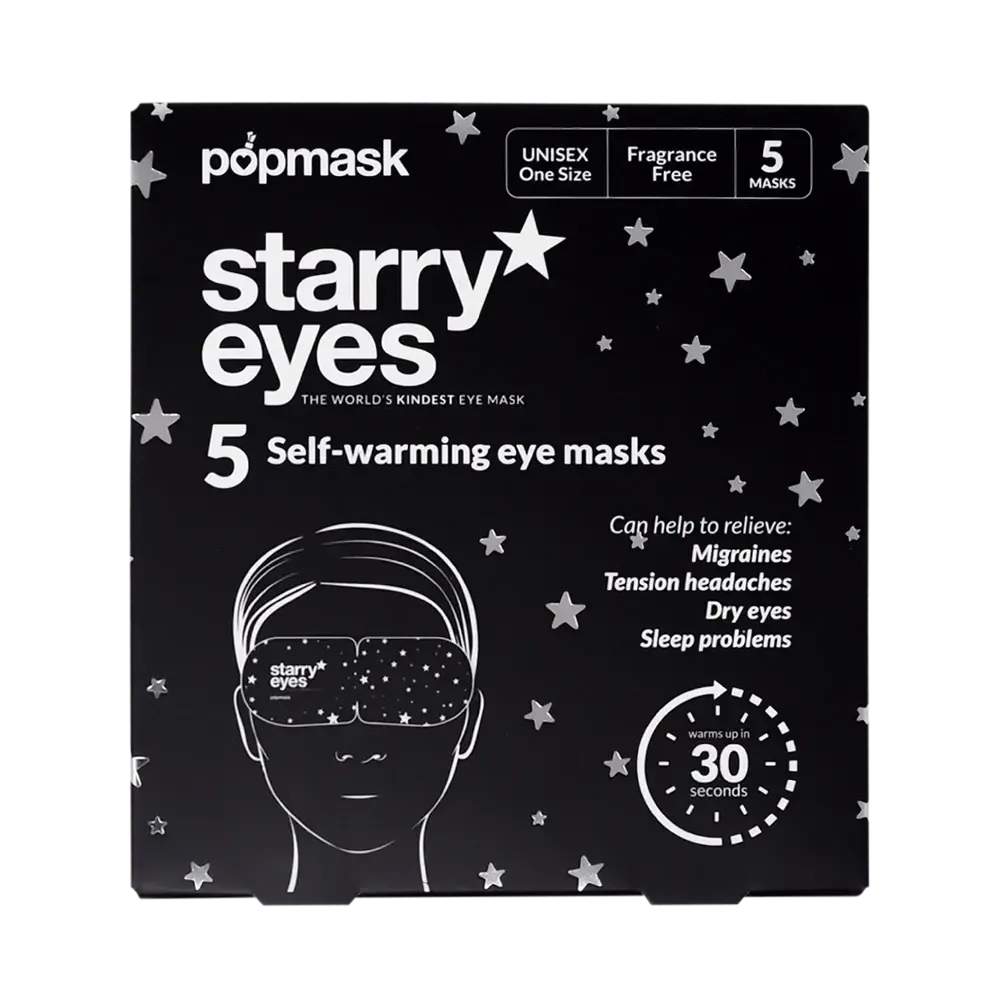 Starry Eyes Self-Heating Heated Mask 5 Pack