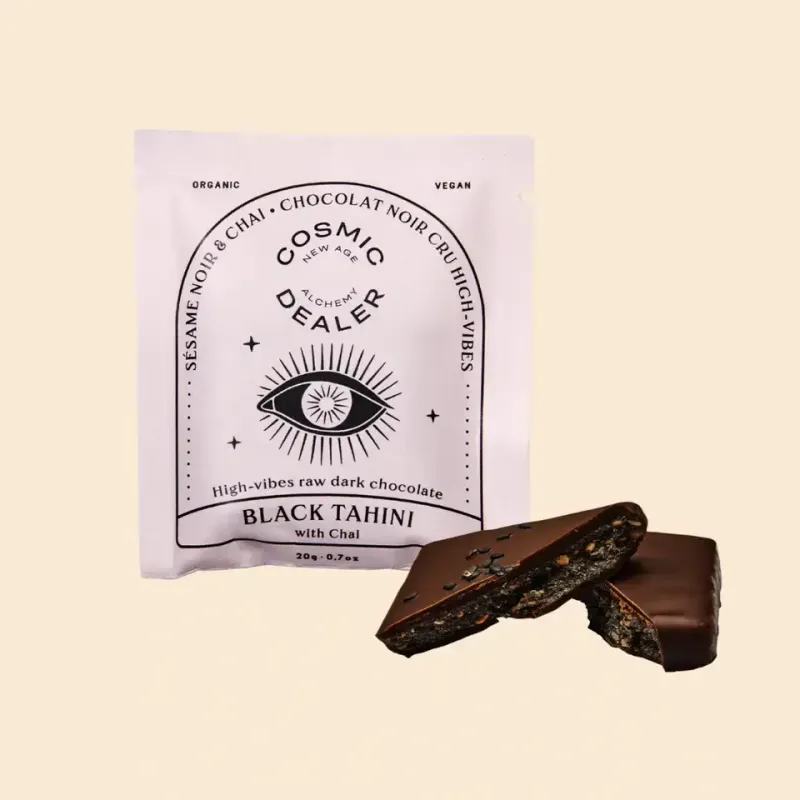 Black Tahini &amp; Chai Nut Butter Chocolate