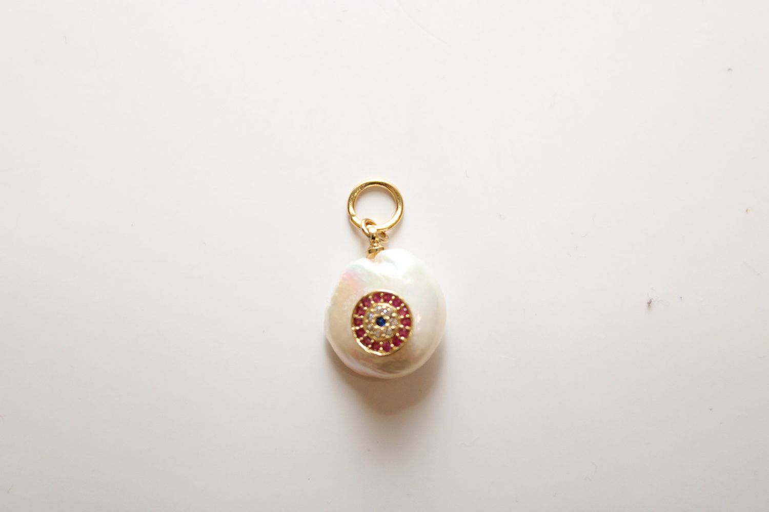 Pearl Eye Charm