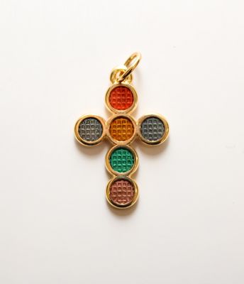 Large Multicolour Cross