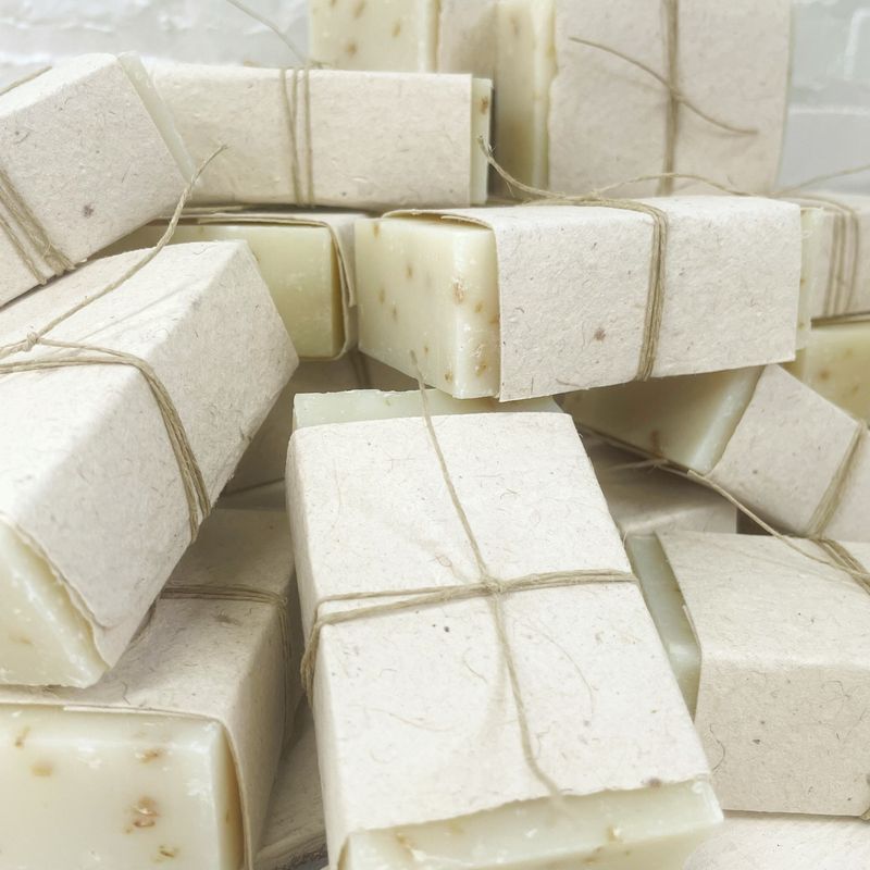 Oatmeal and Lavender Organic Bar Soap