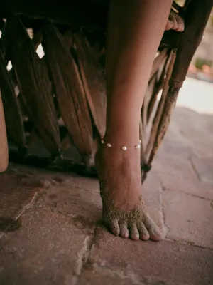 Floating Pearl Anklet