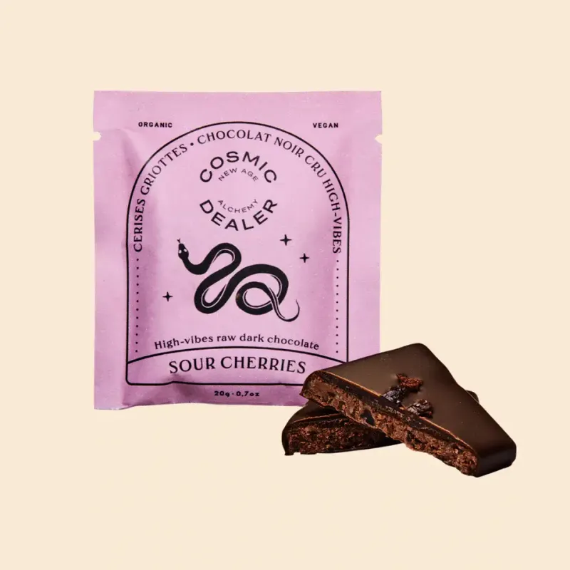 Sour Cherries Nut Butter Chocolate