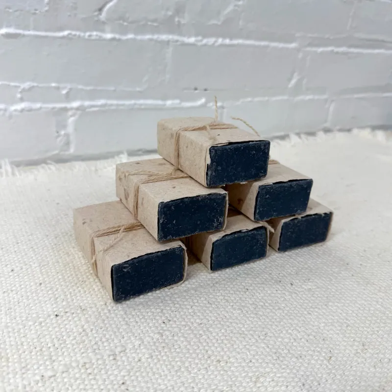 Activated Charcoal Pine and Clove Organic Bar Soap