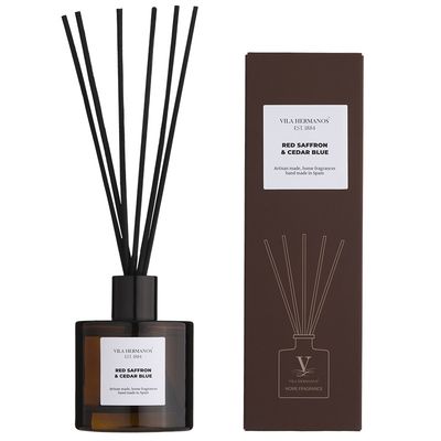 Reed Diffuser Apothecary Red Saffron &amp; Cedar Blue