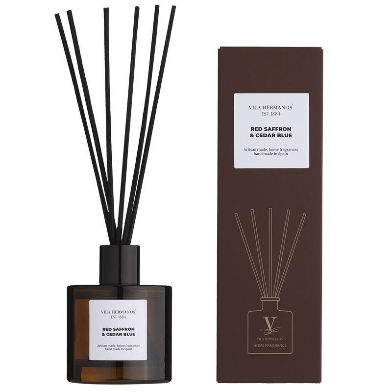 Reed Diffuser Apothecary Red Saffron &amp; Cedar Blue