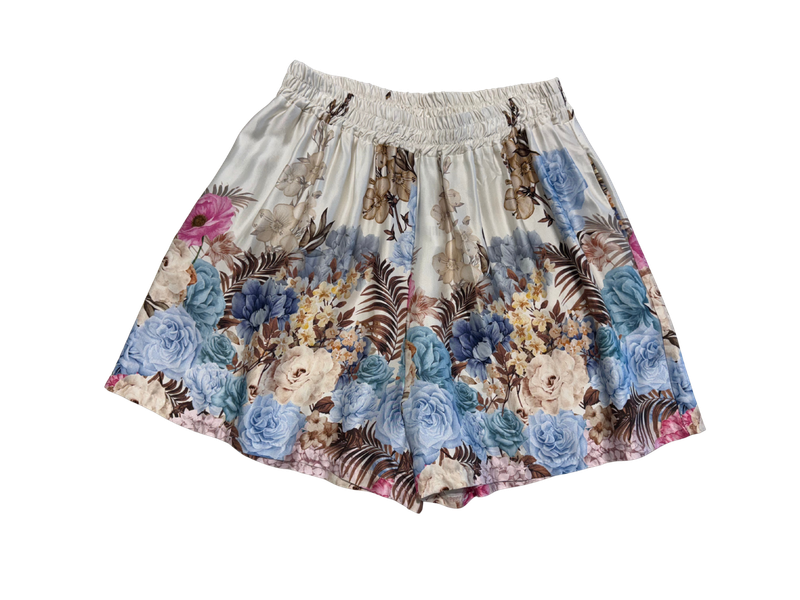 Rose Printed Shorts