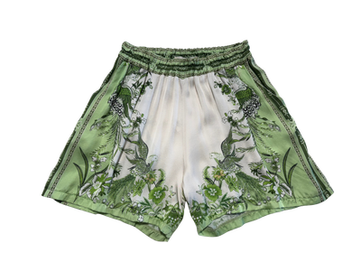 Printed Shorts Green