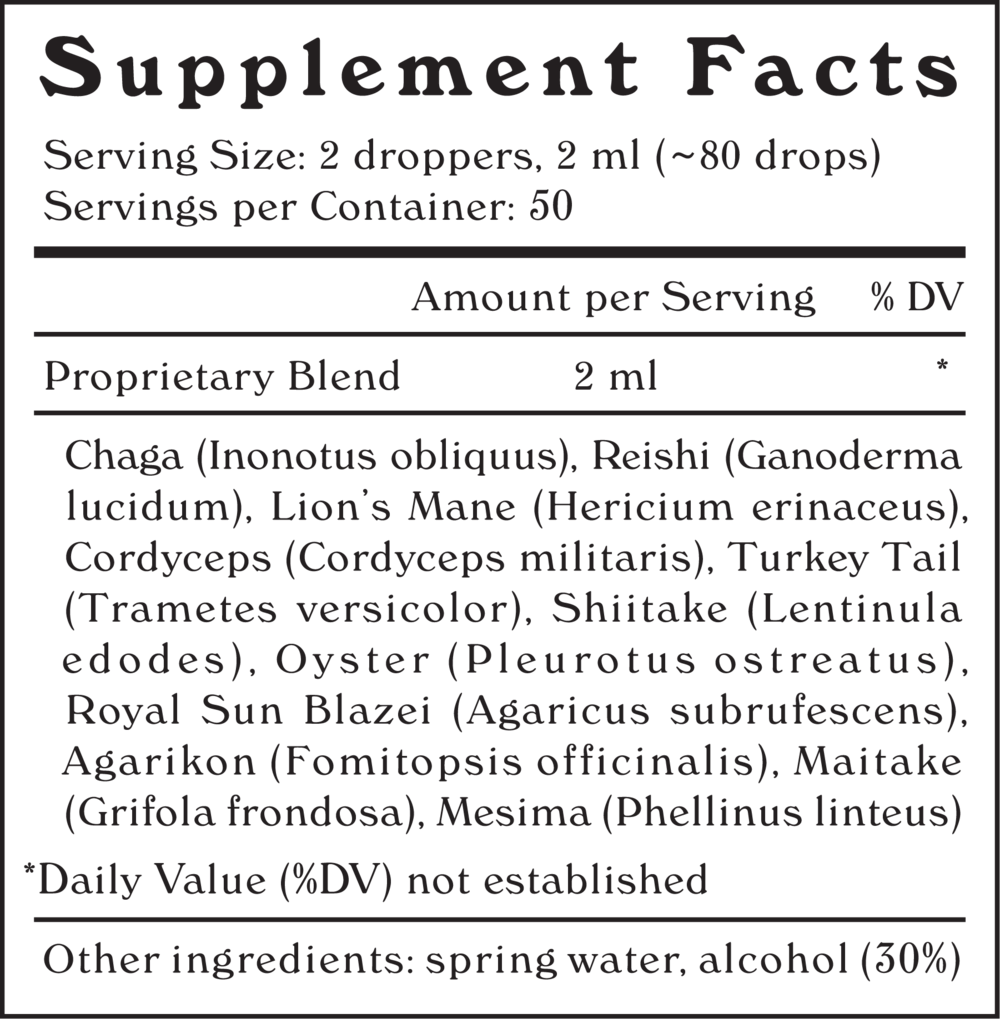 11:11 Super Mushroom Tincture