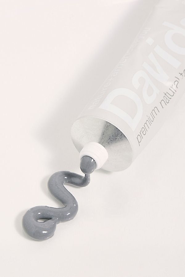 Davids premium toothpaste / charcoal+peppermint