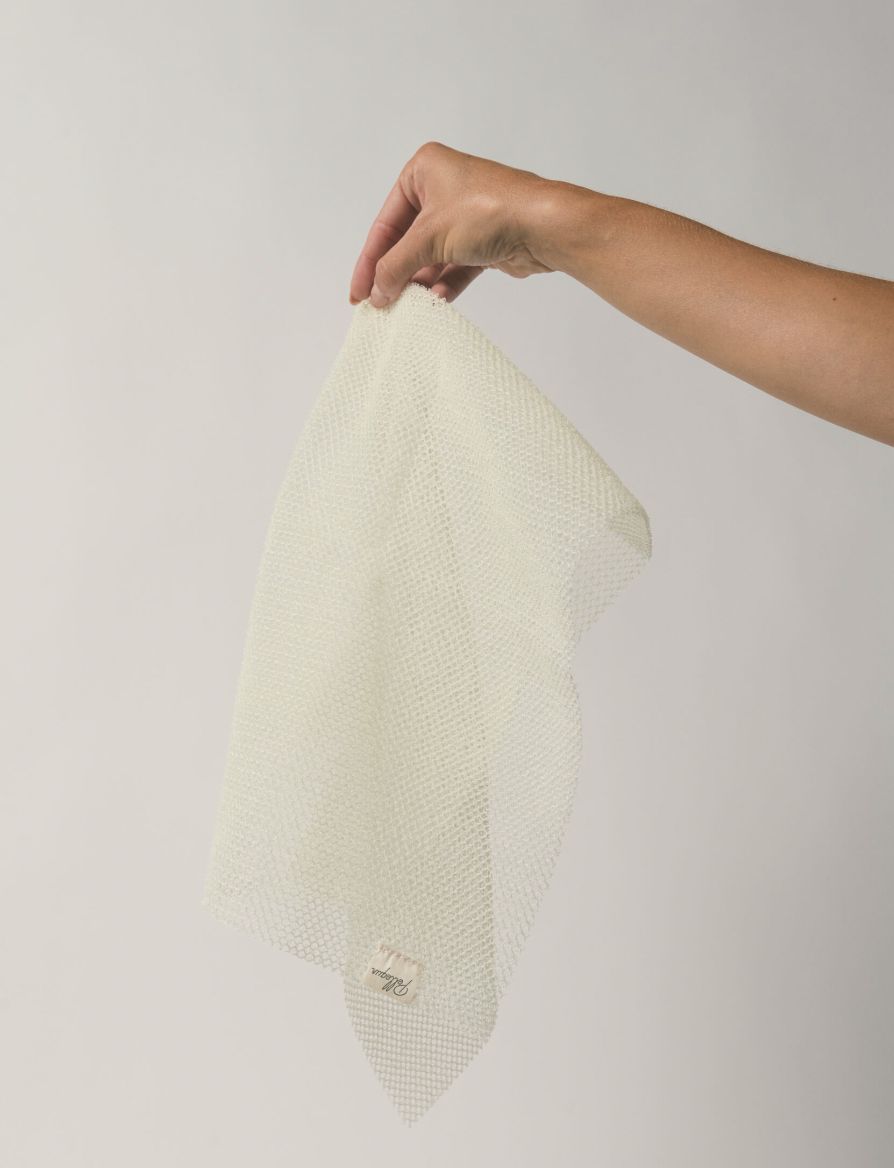 Body Wash Towel Beige